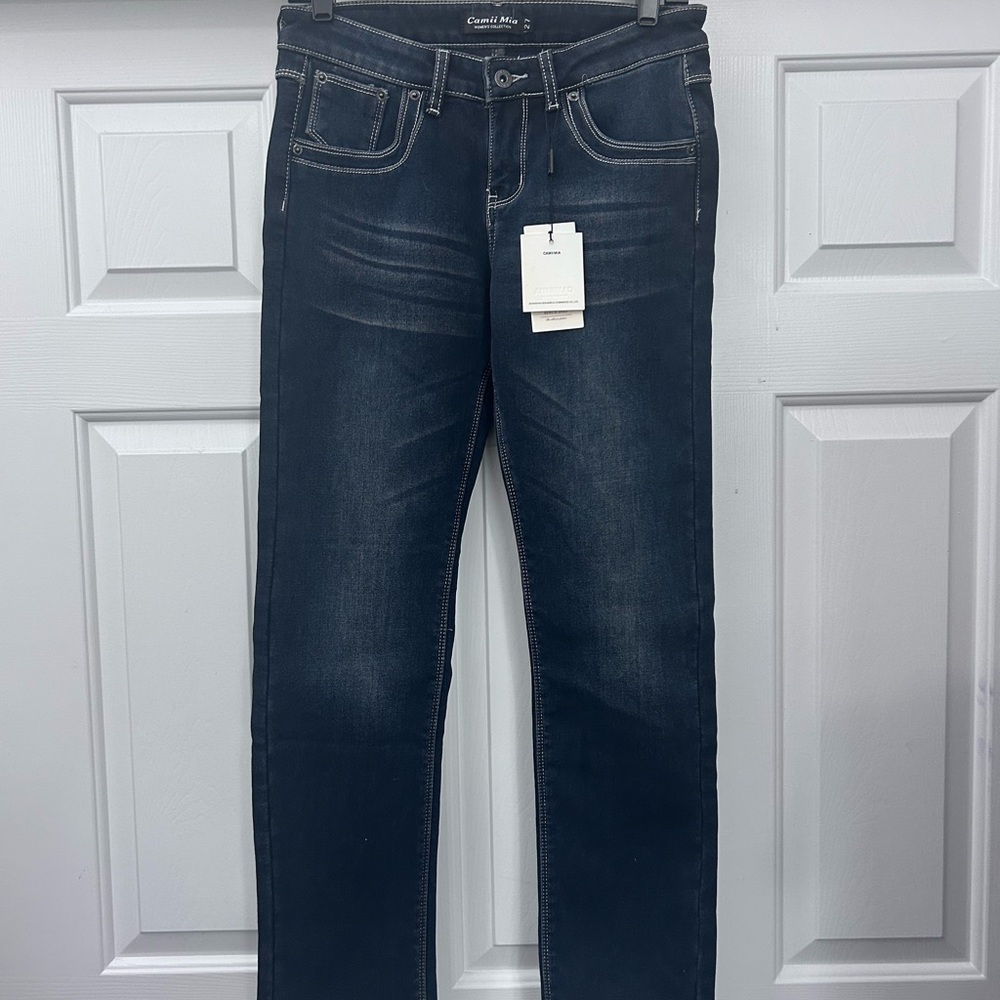 Camii Mia Fleece Lined Denim Jeans